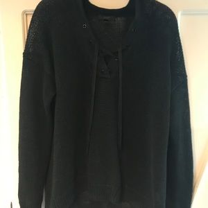J Crew black sweater